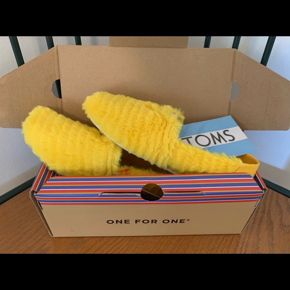 Limited Edition Sesame Street Big Bird TOMS